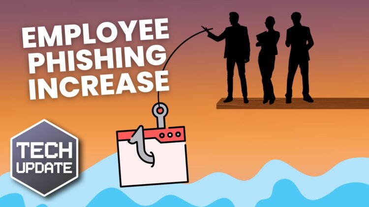 Employees are falling for 3x more phishing scams