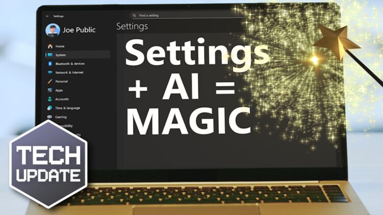 New: Windows 11 AI Agent helps with Settings